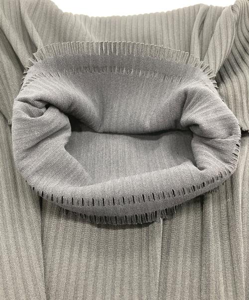 PLEATS PLEASE（プリーツプリーズ）PLEATS PLEASE (プリーツプリーズ) プリーツフリンジカットソー ブラック サイズ:3の古着・服飾アイテム
