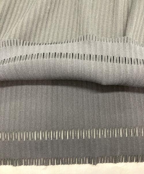 PLEATS PLEASE（プリーツプリーズ）PLEATS PLEASE (プリーツプリーズ) プリーツフリンジカットソー ブラック サイズ:3の古着・服飾アイテム