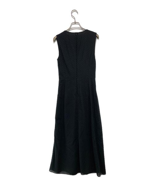 ROSETTA GETTY（ロゼッタゲッティ）ROSETTA GETTY (ロゼッタゲッティ) ドットノースリーブワンピース ブラック サイズ:2の古着・服飾アイテム