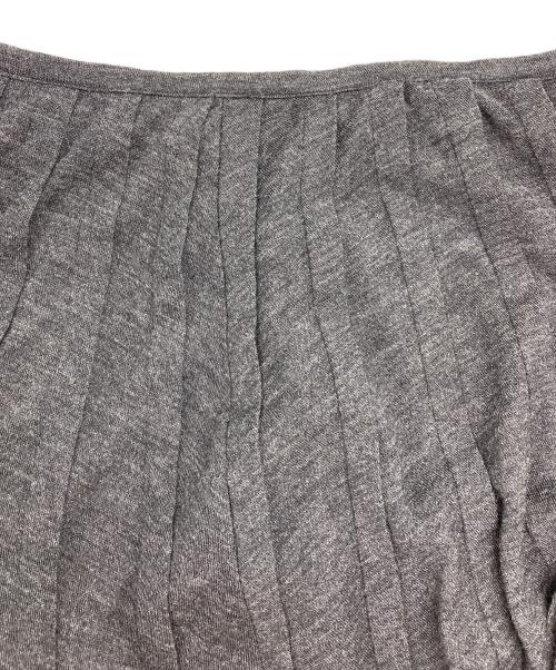 tricot COMME des GARCONS（トリココムデギャルソン）tricot COMME des GARCONS (トリココムデギャルソン) ウールタックスカート グレー サイズ:Mの古着・服飾アイテム