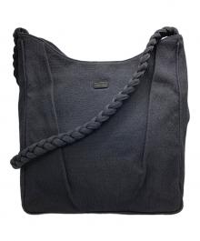 GIORGIO ARMANI（ジョルジョアルマーニ）の古着「ワンショルダー トートバッグ」｜ブラック