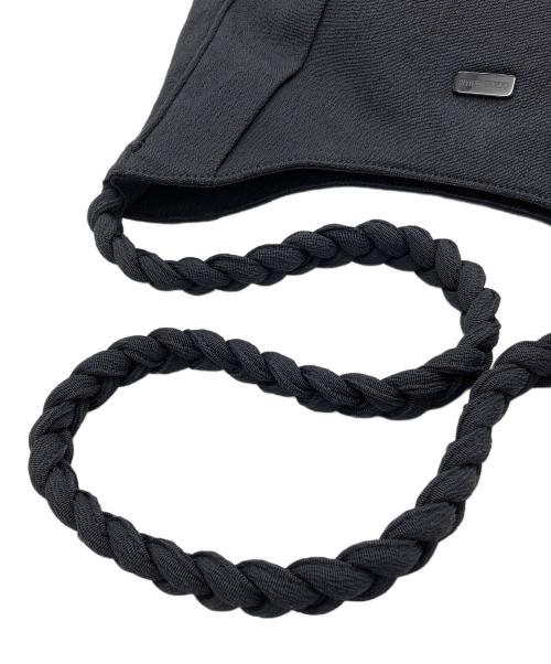 GIORGIO ARMANI（ジョルジョアルマーニ）GIORGIO ARMANI (ジョルジョアルマーニ) ワンショルダー トートバッグ ブラックの古着・服飾アイテム