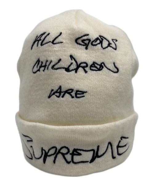 SUPREME（シュプリーム）SUPREME (シュプリーム) God's Children Beanie アイボリーの古着・服飾アイテム
