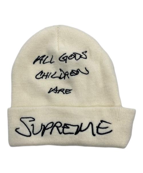 SUPREME（シュプリーム）SUPREME (シュプリーム) God's Children Beanie アイボリーの古着・服飾アイテム