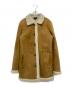 A.P.C.（アーペーセー）の古着「ムートンコート」｜ベージュ