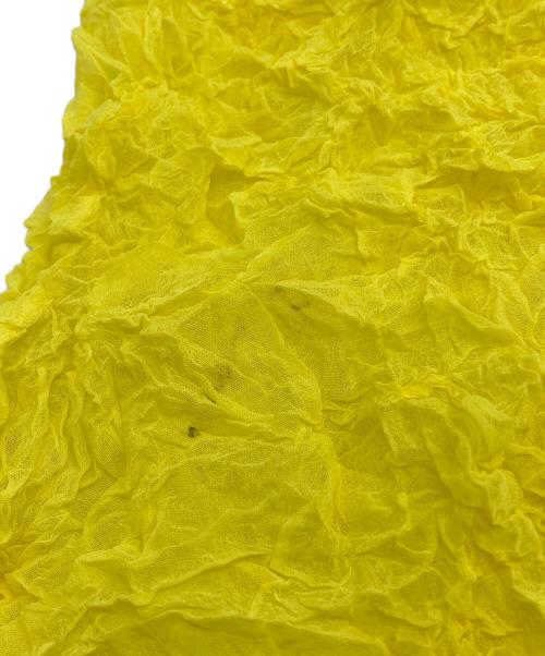 PERMANENTE（ペルマネンテ）PERMANENTE (ペルマネンテ) ワッシャー加工カットソー イエロー サイズ:2の古着・服飾アイテム