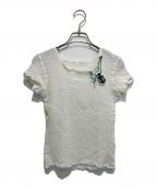 me ISSEY MIYAKEミーイッセイ ミヤケ）の古着「カットソー」｜ホワイト