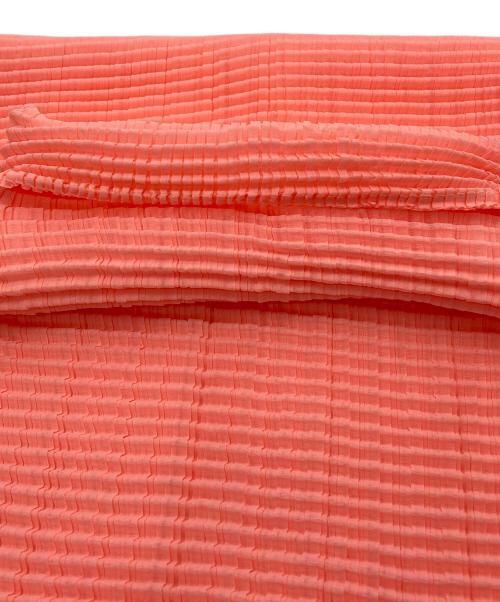 ISSEY MIYAKE PLEATS (T.)（イッセイミヤケ プリーツ）ISSEY MIYAKE PLEATS (T.) (イッセイミヤケ プリーツ) プリーツカットソー ピンク サイズ:Mの古着・服飾アイテム