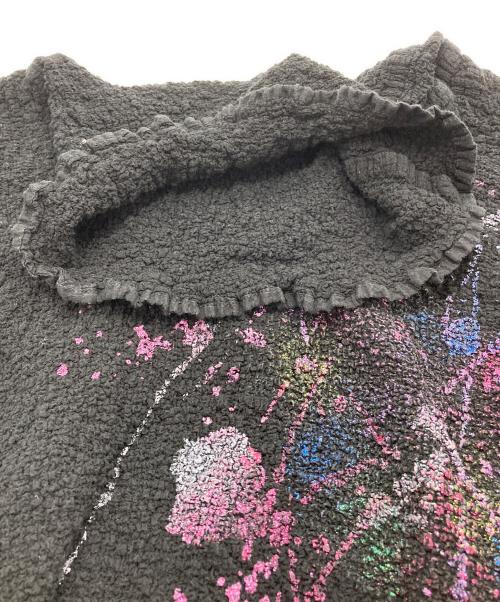 me ISSEY MIYAKE（ミーイッセイ ミヤケ）me ISSEY MIYAKE (ミーイッセイ ミヤケ) ハイネックカットソー ブラック サイズ:Fの古着・服飾アイテム