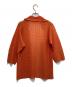 me ISSEY MIYAKE (ミーイッセイ ミヤケ) プリーツトッパーカーディガン オレンジ サイズ:ー：11000円