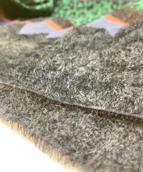 me ISSEY MIYAKE（ミーイッセイ ミヤケ）me ISSEY MIYAKE (ミーイッセイ ミヤケ) ノースリーブワンピース ネイビー×グリーン サイズ:表記なしの古着・服飾アイテム