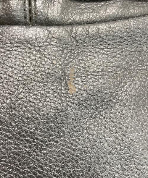 golden years（ゴールデンイヤーズ）golden years (ゴールデンイヤーズ) レザーライダースジャケット ブラック サイズ:30の古着・服飾アイテム