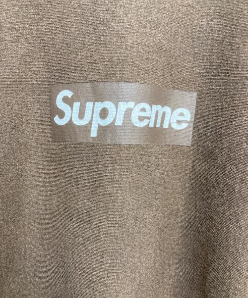 SUPREME（シュプリーム）Supreme (シュプリーム) Washed Box Logo Crewneck ブラウン サイズ:XXLの古着・服飾アイテム