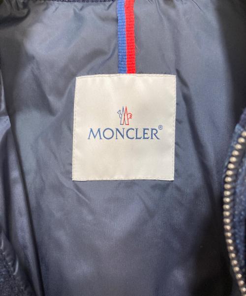 MONCLER（モンクレール）MONCLER (モンクレール) CLOVIS デニム切替ダウンジャケット インディゴ サイズ:2の古着・服飾アイテム
