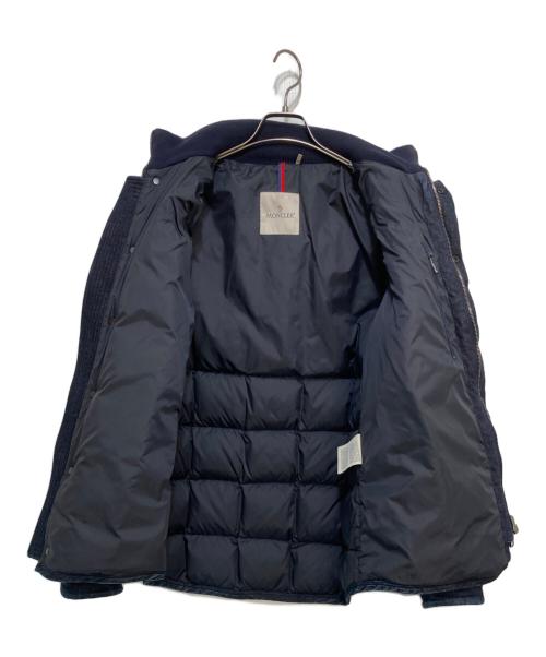 MONCLER（モンクレール）MONCLER (モンクレール) CLOVIS デニム切替ダウンジャケット インディゴ サイズ:2の古着・服飾アイテム