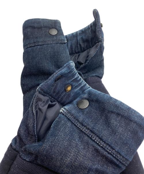 MONCLER（モンクレール）MONCLER (モンクレール) CLOVIS デニム切替ダウンジャケット インディゴ サイズ:2の古着・服飾アイテム