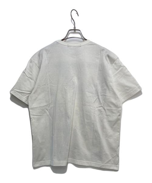 JUNYA WATANABE MAN（ジュンヤワタナベマン）JUNYA WATANABE MAN (ジュンヤワタナベマン) 綿天竺プリント Tシャツ ホワイト サイズ:Mの古着・服飾アイテム