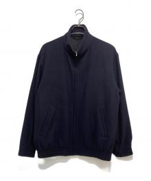 COMOLI（コモリ）の古着「カシミヤ トラックジャケット」｜ネイビー
