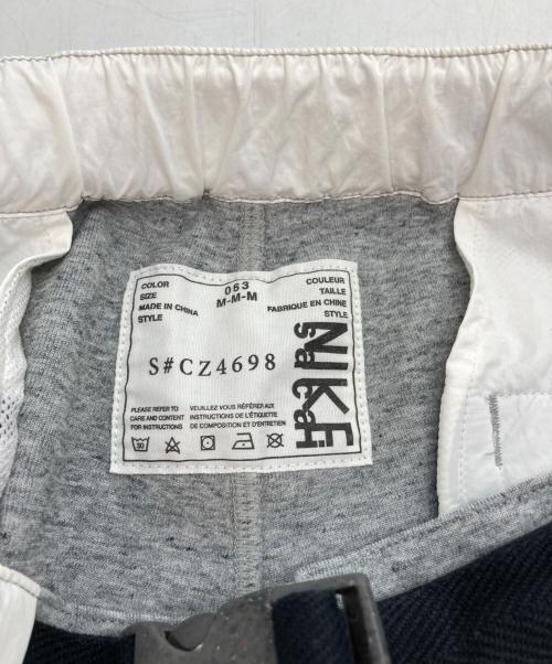 NIKE（ナイキ）NIKE (ナイキ) sacai (サカイ) Fleece Pants グレー サイズ:Mの古着・服飾アイテム