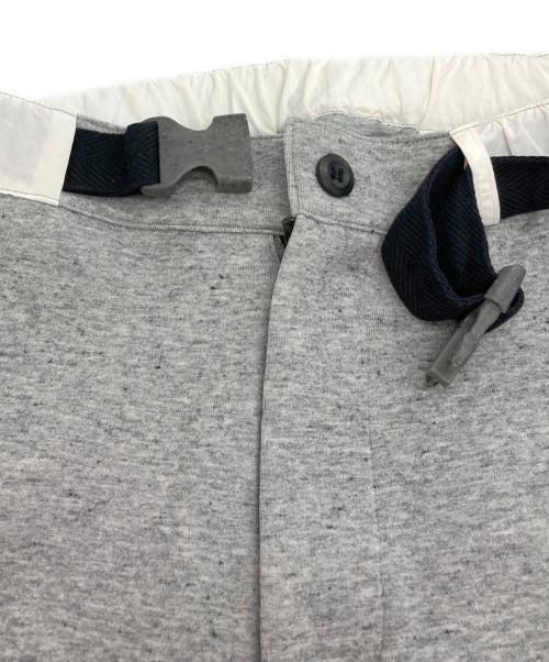 NIKE（ナイキ）NIKE (ナイキ) sacai (サカイ) Fleece Pants グレー サイズ:Mの古着・服飾アイテム