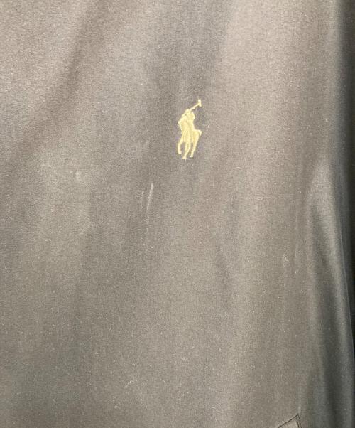 POLO RALPH LAUREN（ポロ・ラルフローレン）POLO RALPH LAUREN (ポロ・ラルフローレン) ポニー刺繍 スイングトップ ブラック サイズ:3XB BIGの古着・服飾アイテム