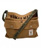 HUMAN MADEヒューマンメイド）の古着「ダック地ショルダーバッグ」｜ブラウン