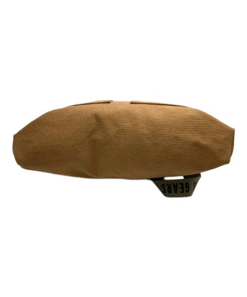 HUMAN MADE（ヒューマンメイド）HUMAN MADE (ヒューマンメイド) ダック地ショルダーバッグ ブラウンの古着・服飾アイテム