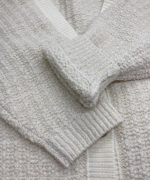 Lily Brown（リリーブラウン）Lily Brown (リリーブラウン) ツイーディーカーデセットミニワンピース アイボリー サイズ:Freeの古着・服飾アイテム