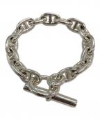 HERMESエルメス）の古着「Chaine d'ancre Bracelet シェーヌダンクルMM 15コマ」