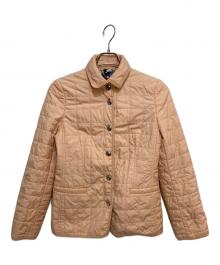 Salvatore Ferragamo（サルヴァトーレ フェラガモ）の古着「キルティングジャケット」｜ピンク