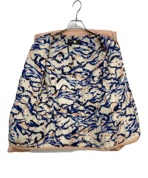 Salvatore Ferragamo（サルヴァトーレ フェラガモ）Salvatore Ferragamo (サルヴァトーレ フェラガモ) キルティングジャケット ピンク サイズ:38の古着・服飾アイテム