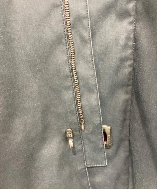Salvatore Ferragamo（サルヴァトーレ フェラガモ）Salvatore Ferragamo (サルヴァトーレ フェラガモ) ガンチーニ スタンドカラーコート　T0536　 ネイビー サイズ:50の古着・服飾アイテム