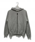 Schottショット）の古着「HEAVYWEIGHT ZIP HOODIE PLAIN」｜グレー