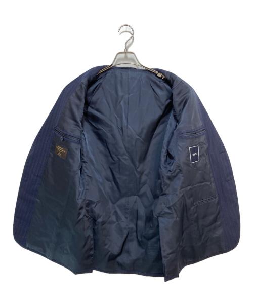 SHIPS（シップス）SHIPS (シップス) ストライプ ウール セットアップ ネイビー サイズ:46の古着・服飾アイテム