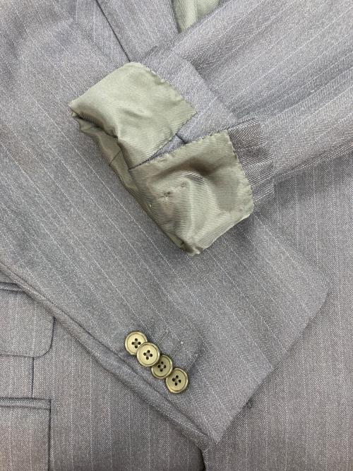 SHIPS（シップス）SHIPS (シップス) ストライプ ウール セットアップ ネイビー サイズ:46の古着・服飾アイテム