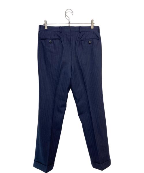 SHIPS（シップス）SHIPS (シップス) ストライプ ウール セットアップ ネイビー サイズ:46の古着・服飾アイテム