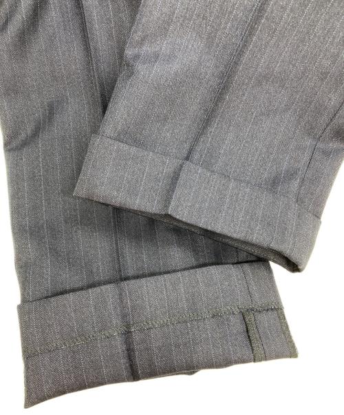 SHIPS（シップス）SHIPS (シップス) ストライプ ウール セットアップ ネイビー サイズ:46の古着・服飾アイテム