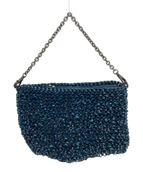 ANTEPRIMA（アンテプリマ）ANTEPRIMA (アンテプリマ) チェーンワイヤー ハンドバッグ ネイビーの古着・服飾アイテム