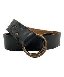 RRL（ダブルアールエル）の古着「ダブルOリングベルト」｜ブラック