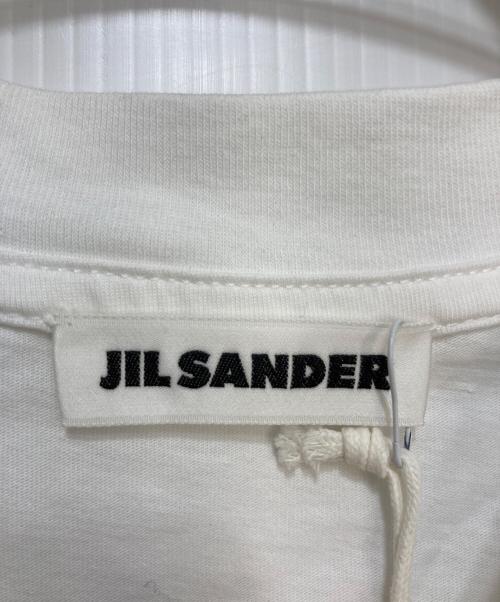 JIL SANDER（ジルサンダー）JIL SANDER (ジルサンダー) 半袖カットソー ホワイト サイズ:Mの古着・服飾アイテム