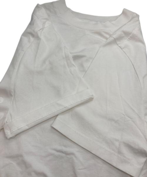 JIL SANDER（ジルサンダー）JIL SANDER (ジルサンダー) 半袖カットソー ホワイト サイズ:Mの古着・服飾アイテム