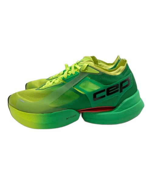 CEP（シーイーピー）CEP (シーイーピー) PRO RUN OMNISPEED BowTech グリーン×イエロー サイズ:29.5の古着・服飾アイテム
