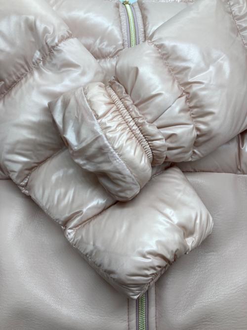 HERNO（ヘルノ）HERNO (ヘルノ) エコファーダウンコート ピンク サイズ:12歳の古着・服飾アイテム