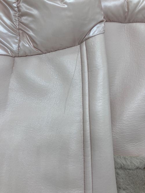 HERNO（ヘルノ）HERNO (ヘルノ) エコファーダウンコート ピンク サイズ:12歳の古着・服飾アイテム