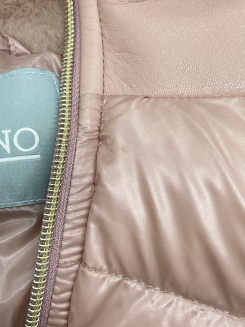 HERNO（ヘルノ）HERNO (ヘルノ) エコファーダウンコート ピンク サイズ:12歳の古着・服飾アイテム