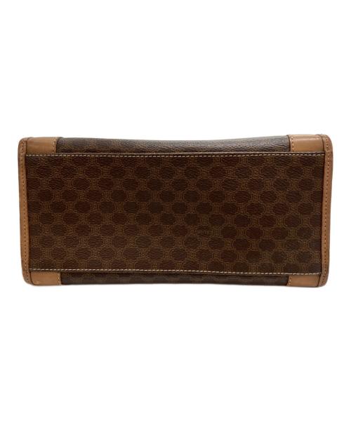 CELINE（セリーヌ）CELINE (セリーヌ) マカダム柄ハンドバッグ ブラウンの古着・服飾アイテム