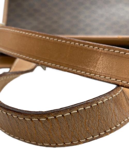CELINE（セリーヌ）CELINE (セリーヌ) マカダム柄ハンドバッグ ブラウンの古着・服飾アイテム