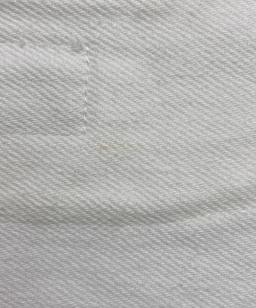 LEE（リー）LEE (リー) SEEALL (シーオール) ノーカラージャケット ホワイト サイズ:Ⅼの古着・服飾アイテム