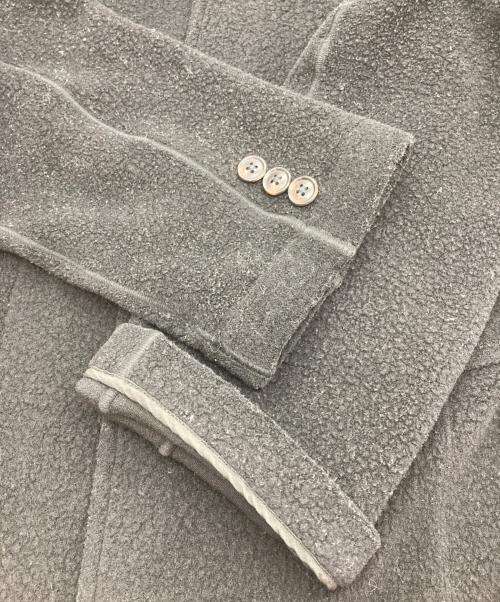 Yohji Yamamoto COSTUME D'HOMME（ヨウジヤマモトコスチュームドオム）Yohji Yamamoto COSTUME D'HOMME (ヨウジヤマモトコスチュームドオム) ウール混ボアコート ブラック サイズ:2の古着・服飾アイテム