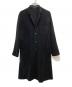 Yohji Yamamoto COSTUME D'HOMME（ヨウジヤマモトコスチュームドオム）の古着「ウール混ボアコート」｜ブラック